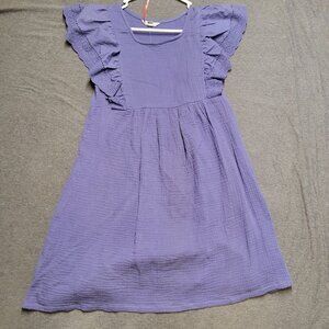 Girls dress, Lucky Brand, size 16, blue,new without tags